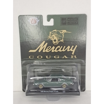 M2 Machines 1:64 Mercury Cougar R-Code 1968 green